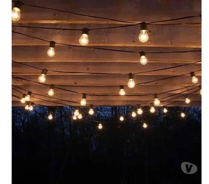 Venda Decoração Centro-Sul Belo Horizonte MG - Fotos para Varal De Lâmpadas Decoração Festas 10m 10 lâmpadas