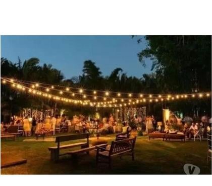 Decoração Centro-Sul Belo Horizonte MG - Fotos para Varal De Lâmpadas Decoração Festas 10m 20 lâmpadas