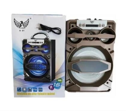 TV Usada Centro-Sul Belo Horizonte MG - Fotos para Caixa de som Altomex A-81 15w Com Bluetooth c Entrada USB