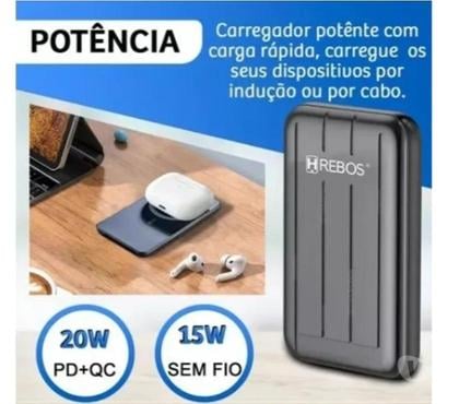 Celular Usado Centro-Sul Belo Horizonte MG - Fotos para Carregador Magsafe 10000mAh Compatível iPhone Xr 11