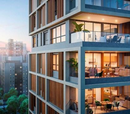 Empreendimentos Imobiliários Jardim Paulista Sao Paulo SP - Fotos para LANÇAMENTO de Apto. no Jardim na ALAMEDA FRANCA A ESQUINA