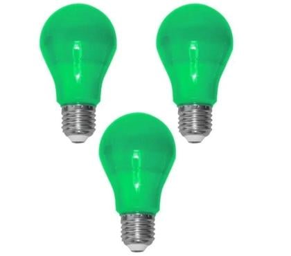 Decoração Centro-Sul Belo Horizonte MG - Fotos para Kit 3 Lâmpada Led Verde 7w Bulbo Decoração De Festas Luz E27
