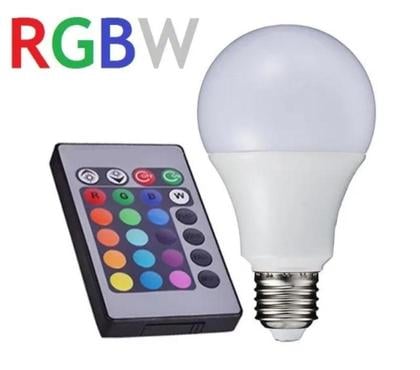 Venda Decoração Centro-Sul Belo Horizonte MG - Fotos para Lâmpada de LED Colorida RGB 9w E27 Bivolt Controle Remoto