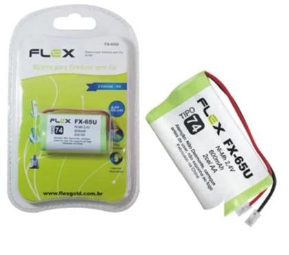 Celular Venda Centro-Sul Belo Horizonte MG - Fotos para Bateria para telefone sem fio 600mAh Flex FX-65U Tipo 74