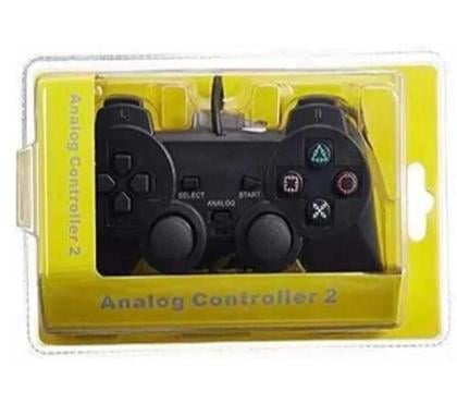 Video Games a Venda Centro-Sul Belo Horizonte MG - Fotos para Manete Com Fio PS2 Controle Joystick Playstation 2 Analógico