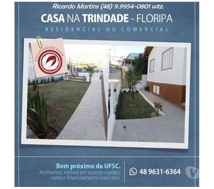 Casas para vender Centro Florianopolis Florianopolis SC - Fotos para Florianópois casa a venda bairro Trindade