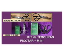 Kit tesoura de picotar + mini tesoura