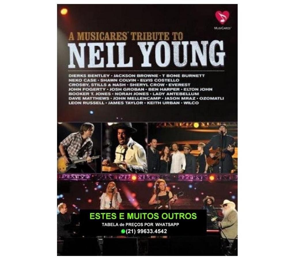 DVDs a Venda Niteroi RJ - Fotos para Dvd Neil Young A Musicares Tributo To