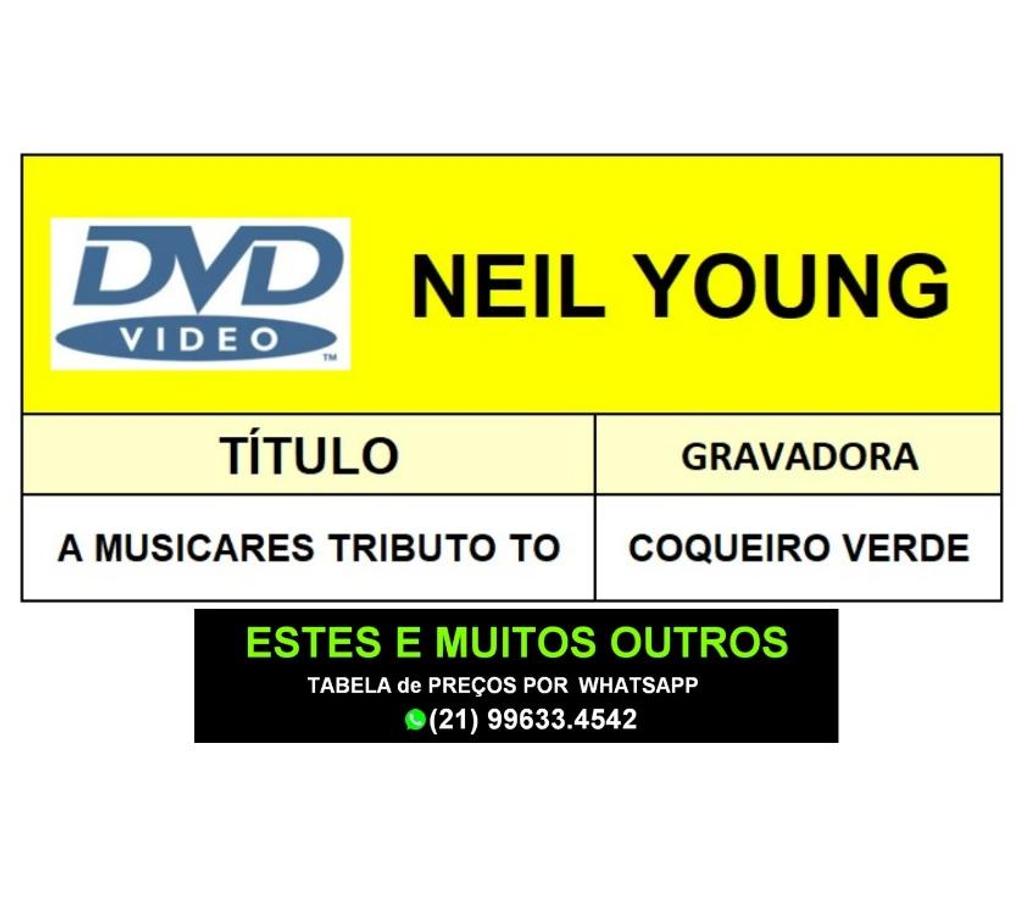 DVDs a Venda Niteroi RJ - Fotos para Dvd Neil Young A Musicares Tributo To