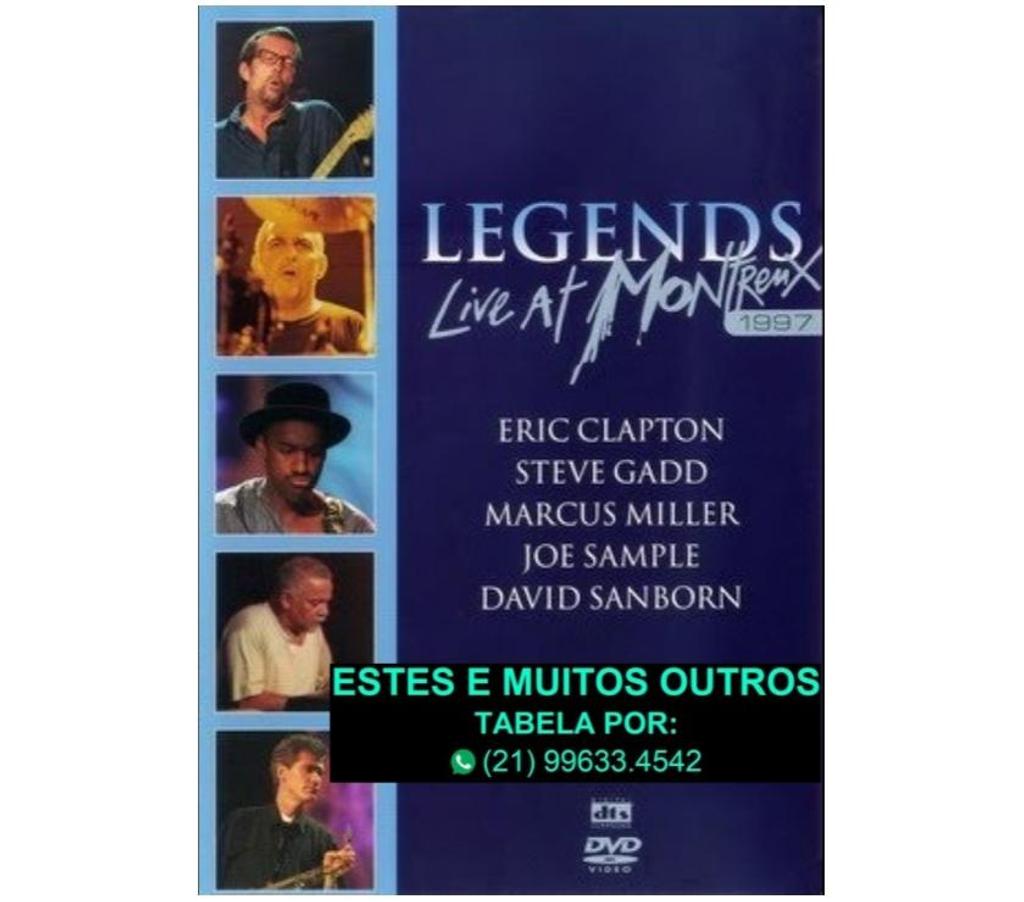 DVDs a Venda Niteroi RJ - Fotos para 5 Dvds do Eric Clapton