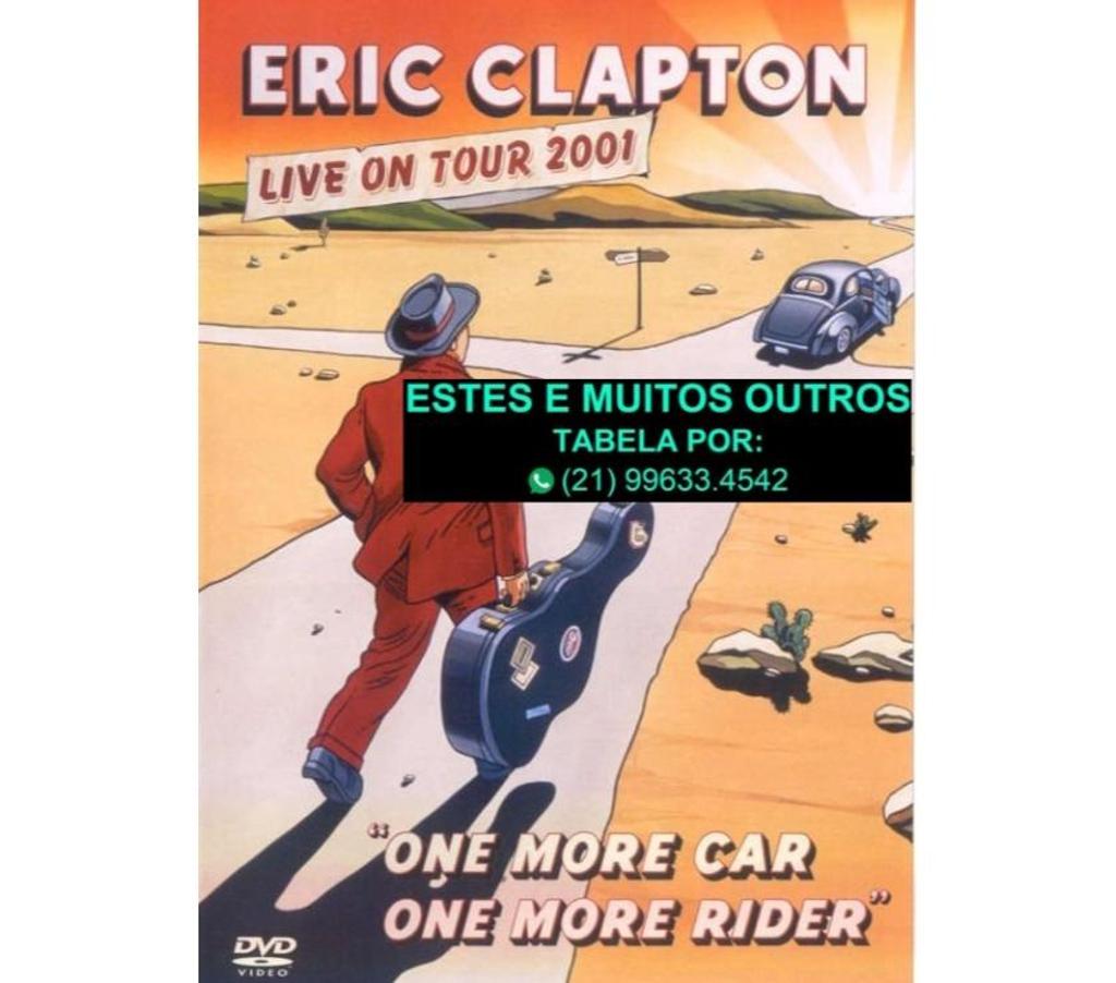 DVDs a Venda Niteroi RJ - Fotos para 5 Dvds do Eric Clapton