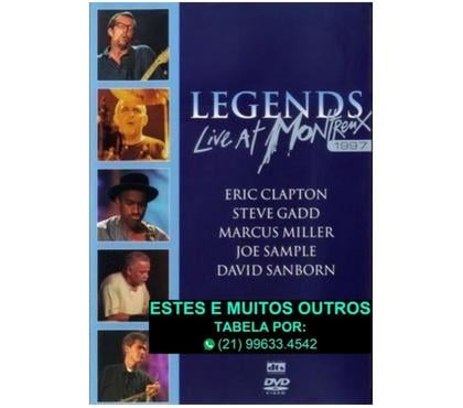 Video Games a Venda - Fotos para 5 Dvds do Eric Clapton