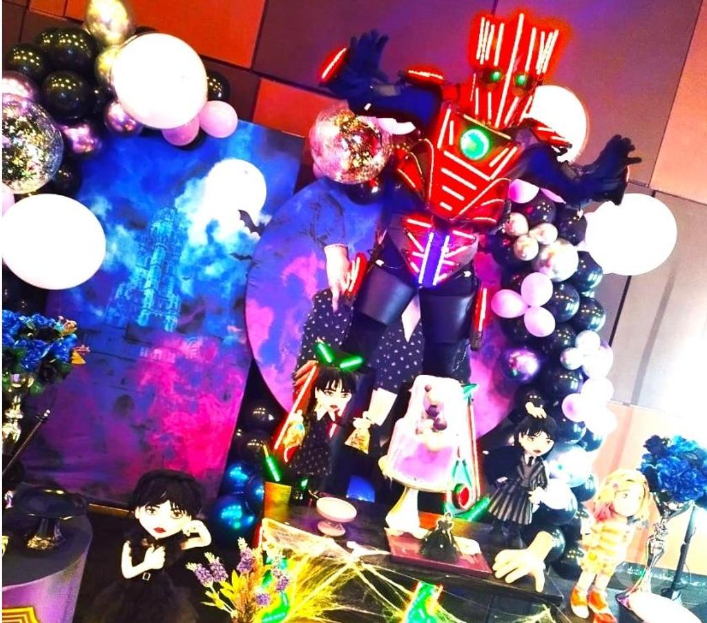 Serviços para eventos Sao Paulo SP Ipiranga - Fotos para Animação Robo Led evento porta loja festa infantil