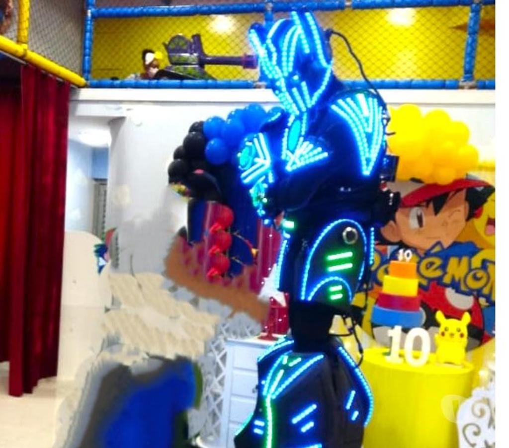 Serviços para eventos Sao Paulo SP Mooca - Fotos para Robozao led robo casamento festa comercio escola eventos