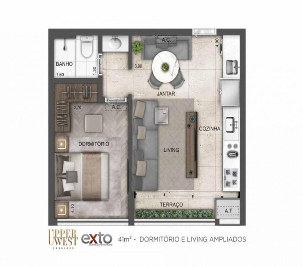 Empreendimentos imóveis Sao Paulo SP Perdizes - Fotos para Lançamento de Apto no Bairro PERDIZES A UPPER WEST PERDIZES