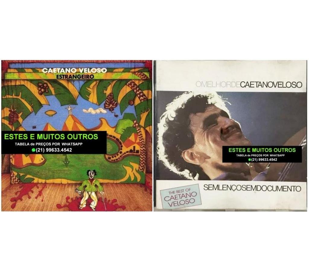 DVDs a Venda Niteroi RJ - Fotos para Caetano Veloso - 14 cds