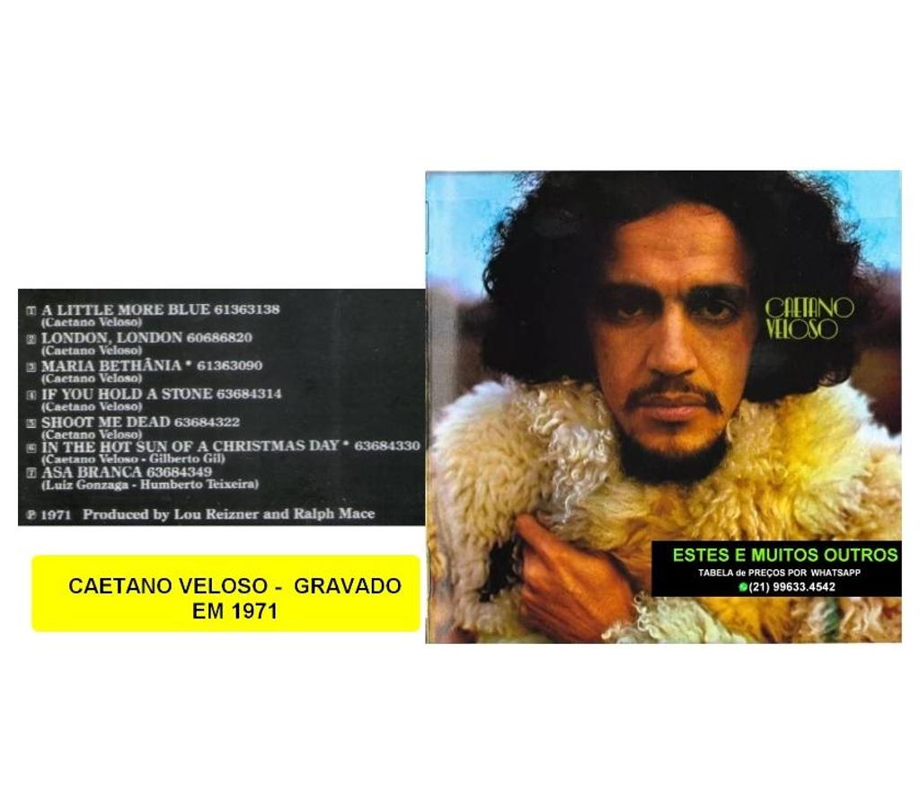 DVDs a Venda Niteroi RJ - Fotos para Caetano Veloso - 14 cds