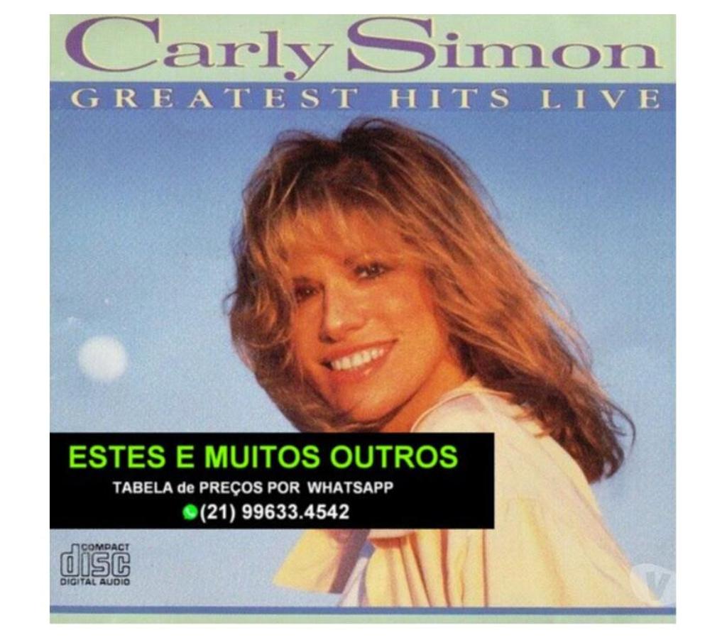 DVDs a Venda Niteroi RJ - Fotos para Cds da Carly Simon