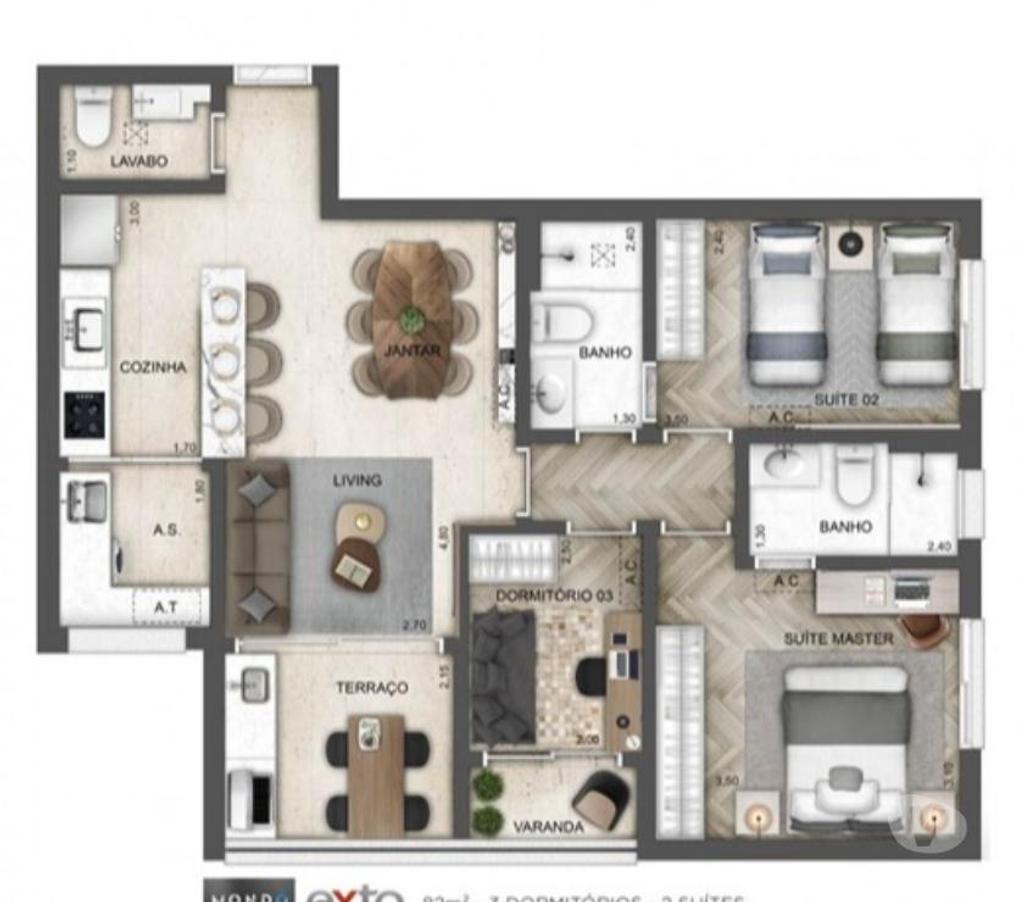 Empreendimentos imóveis Sao Paulo SP Morumbi - Fotos para Lançto. de Apto. no MORUMBI - a MONDO MORUMBI 