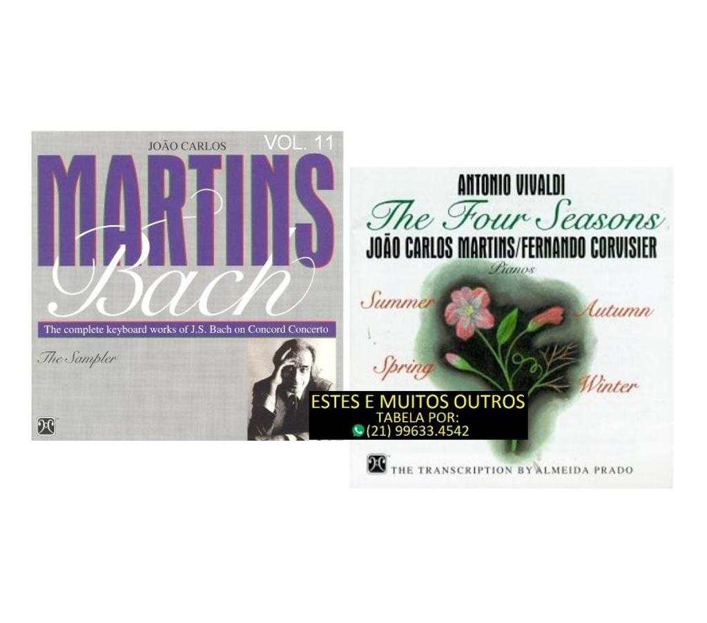 DVDs a Venda Niteroi RJ - Fotos para 12 cds João Carlos Martins-Johann Sebastian Bach