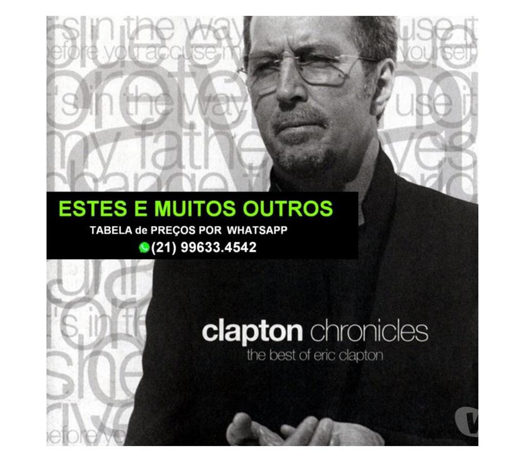 DVDs a Venda Niteroi RJ - Fotos para Cds Eric Clapton - SEMINOVOS