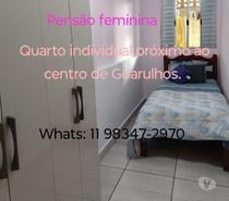 Quarto individual feminino em Guarulhos