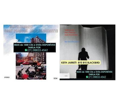 DVD - Video Games - Livros - CD - images_alt_text Cds do pianista Keith Jarret. Todos importados