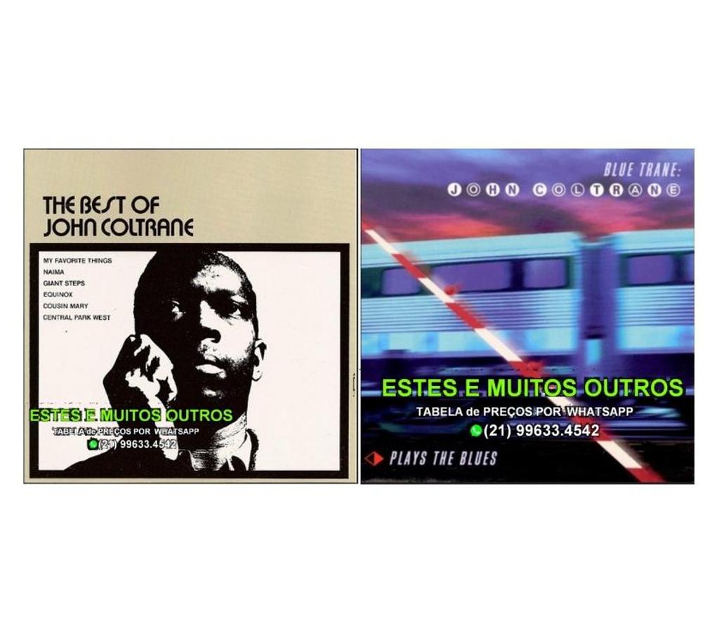 DVDs a Venda Niteroi RJ - images_alt_text Cds Jonh Coltrane - Seminovos