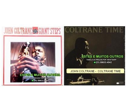 DVDs a Venda - images_alt_text Cds Jonh Coltrane - Seminovos