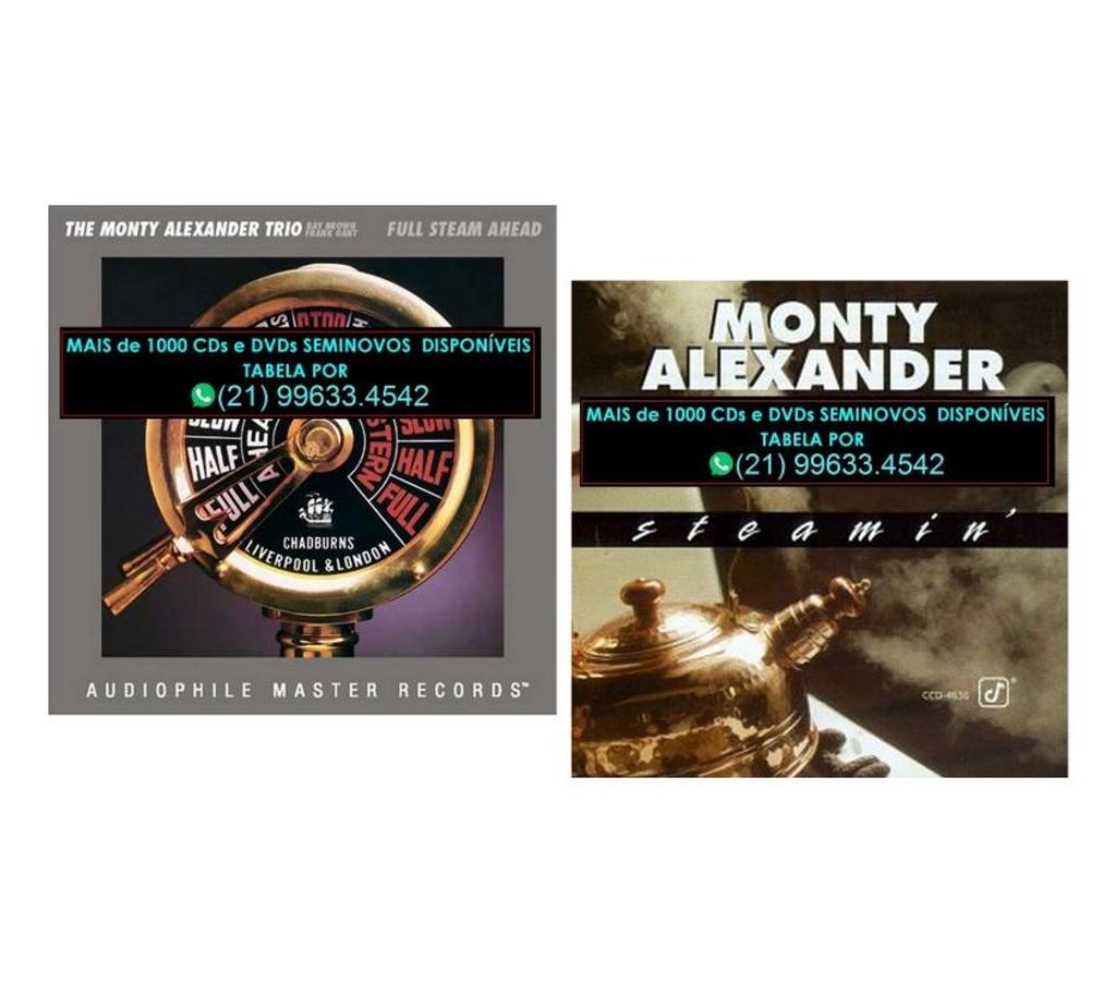 DVDs a Venda Nilopolis RJ - Fotos para Monty Alexander- Oito cds. Todos importados