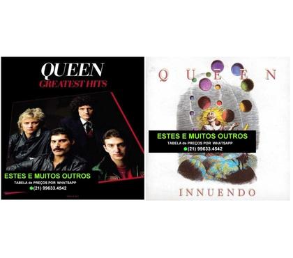 DVD - Video Games - Livros - CD - Fotos para Cds do Queen - seminovos