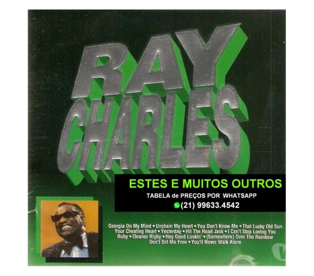 DVDs a Venda Niteroi RJ - Fotos para Cds Ray Charles - seminovos