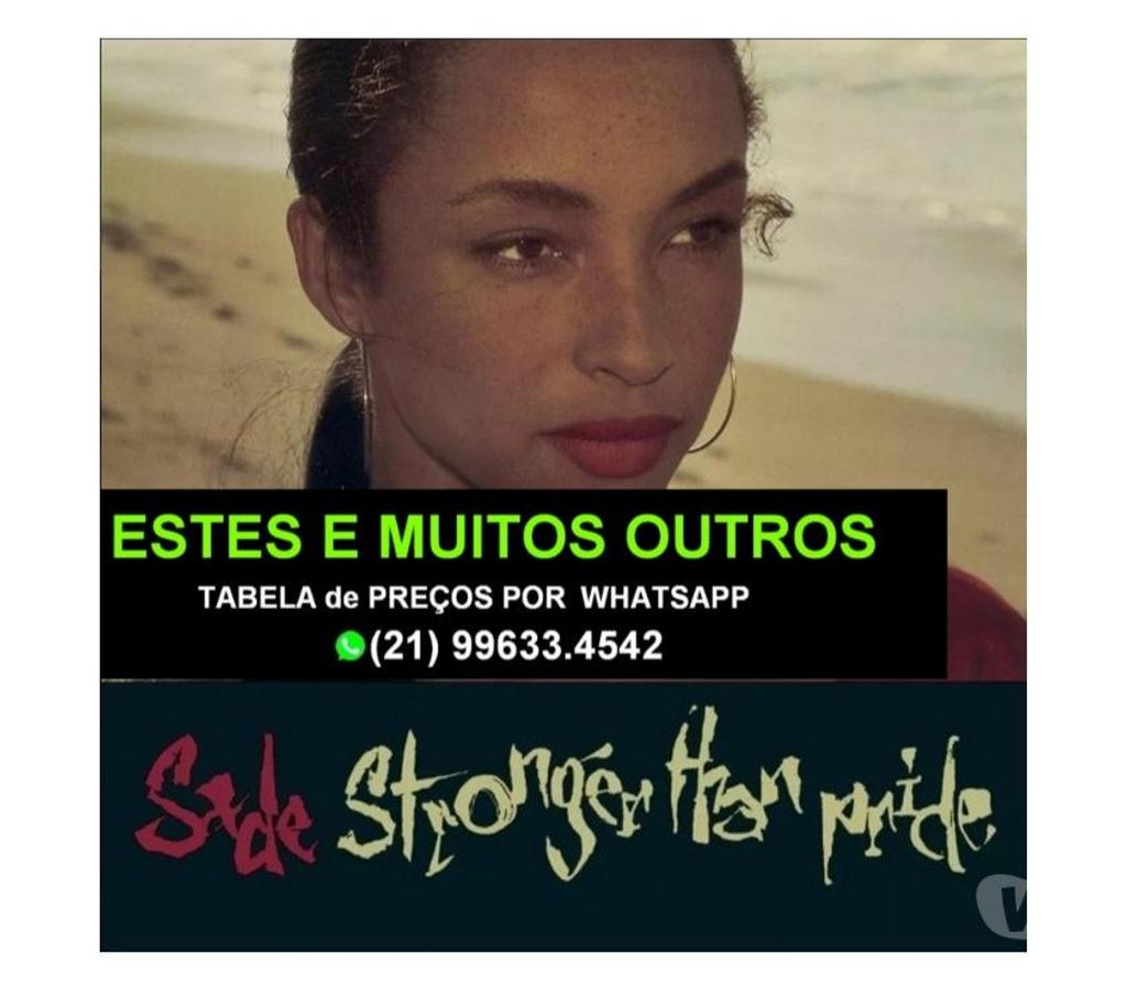 DVDs a Venda Niteroi RJ - Fotos para Cds da cantora Sade - Coleção particular