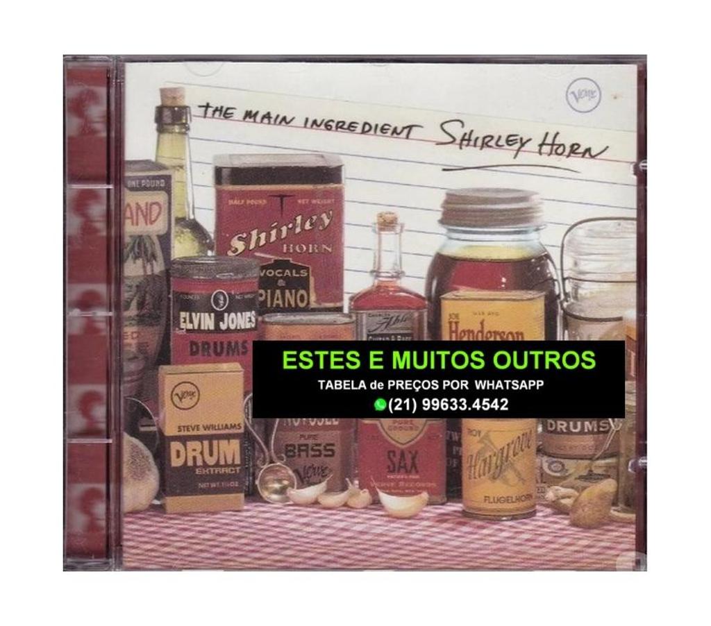 DVDs a Venda Niteroi RJ - images_alt_text Cds da Shirley Horn