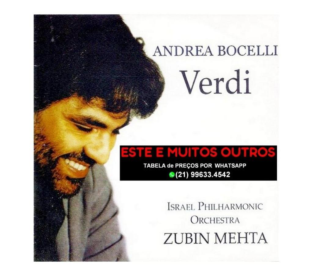 DVDs a Venda Niteroi RJ - Fotos para Cds do cantor Andrea Bocelli