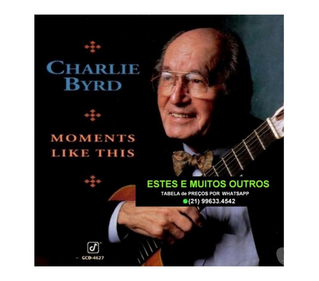 DVDs a Venda Niteroi RJ - Fotos para 2 Cds do guitarrista de Jazz Charlie Byrd 
