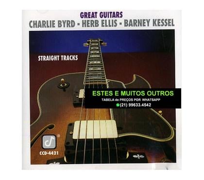 DVD - Video Games - Livros - CD - Fotos para 2 Cds do guitarrista de Jazz Charlie Byrd