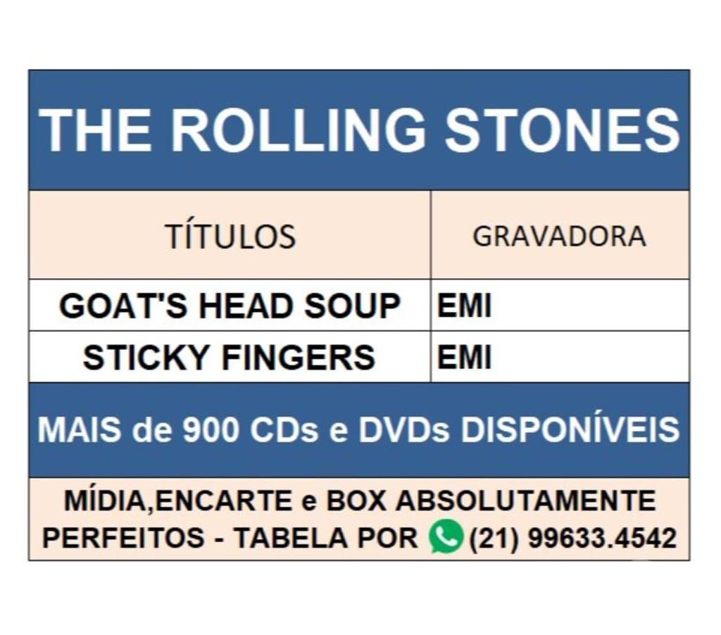 DVDs a Venda Niteroi RJ - Fotos para Cds The Rolling Stones - seminovos