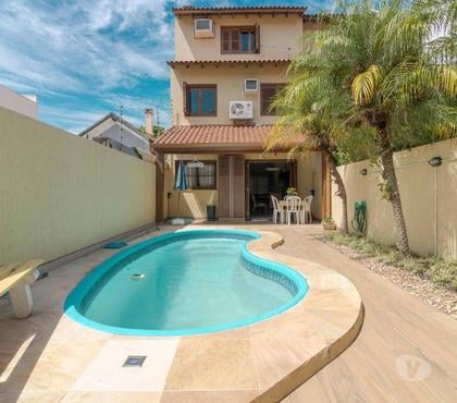 Casas para vender Porto Alegre Sul Porto Alegre RS - Fotos para Sobrado com piscina na rua Leme