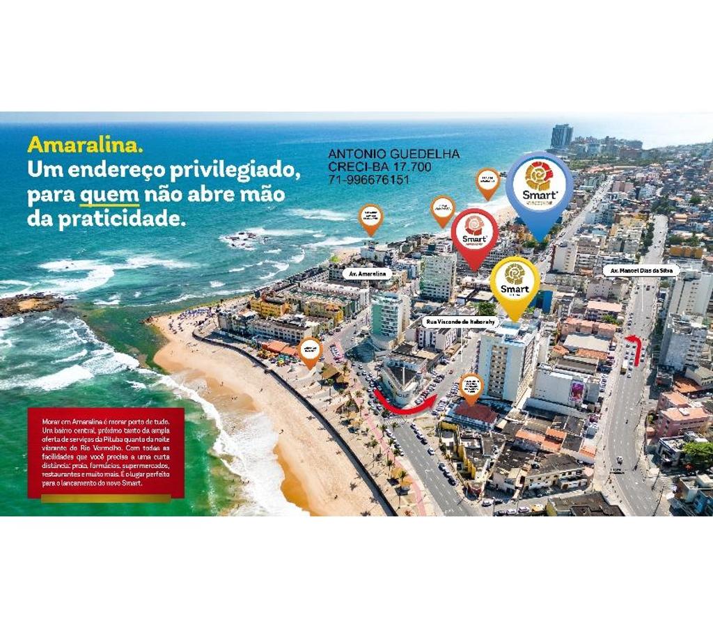 Empreendimentos imóveis Salvador BA Amaralina - Fotos para SMART VISCONDE EM AMARALINA