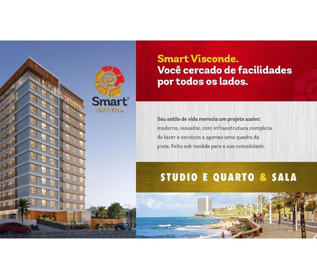 Empreendimentos imóveis Salvador BA Amaralina - Fotos para SMART VISCONDE EM AMARALINA