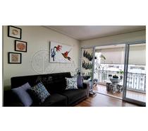 HA495-Excelente ap 100 m2, 2 suítes, 2 vagas no Brooklin