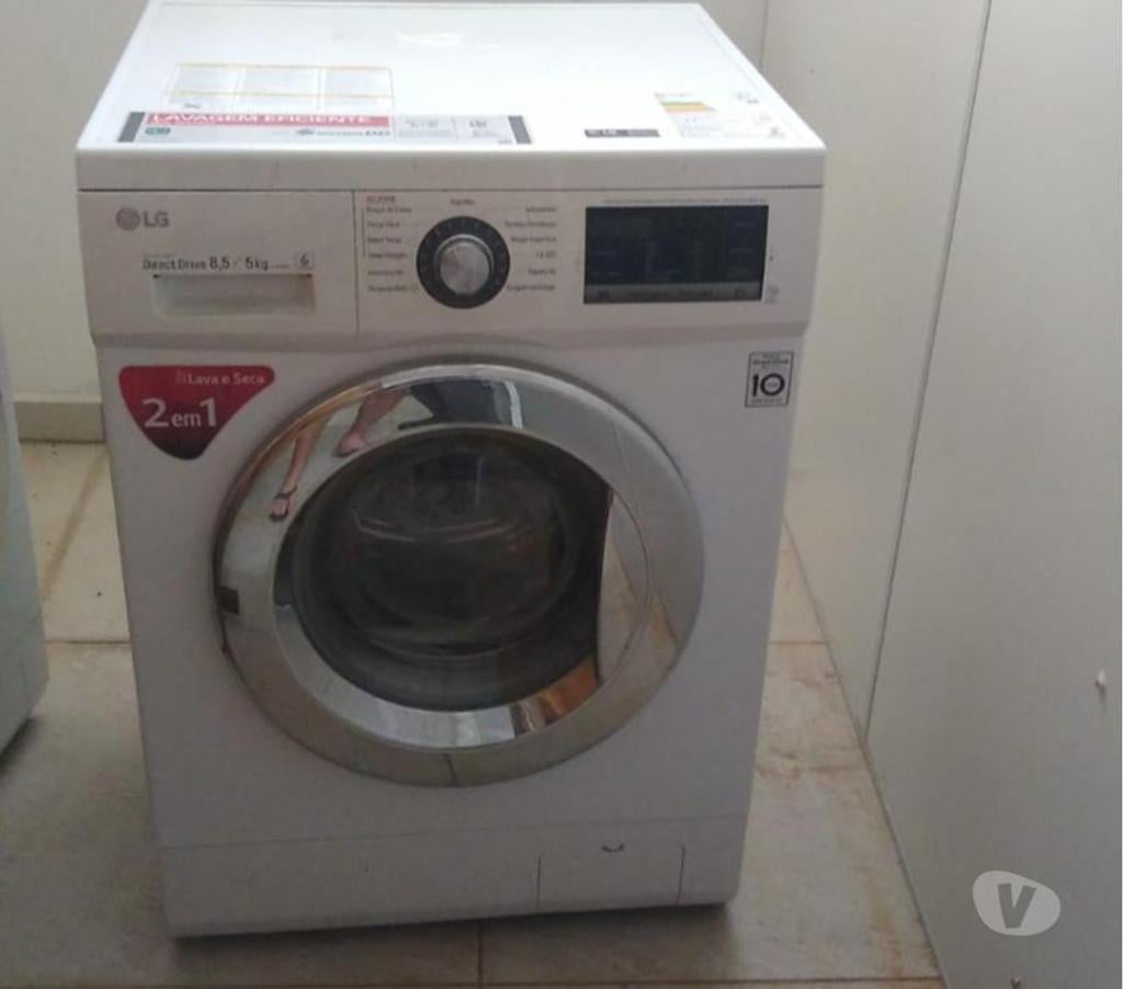 Eletrodomésticos usados Florianopolis SC Centro Florianopolis - images_alt_text Máquina Lava e Seca LG Prime Touch Branco - 8.5k5kg - 220V