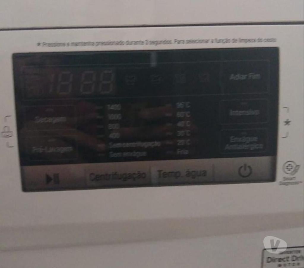 Eletrodomésticos usados Florianopolis SC Centro Florianopolis - images_alt_text Máquina Lava e Seca LG Prime Touch Branco - 8.5k5kg - 220V