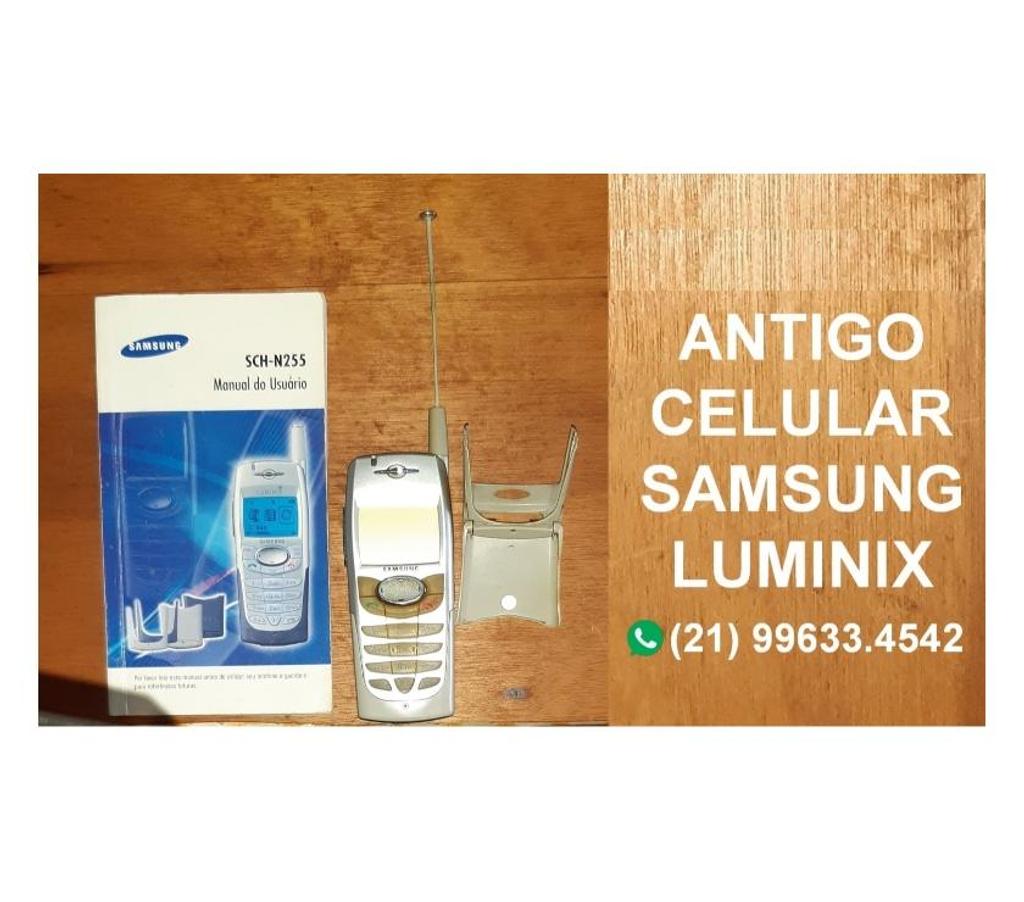 Celular Usado Niteroi RJ - Fotos para Antigo celular Samsung Luminix-Com caixa