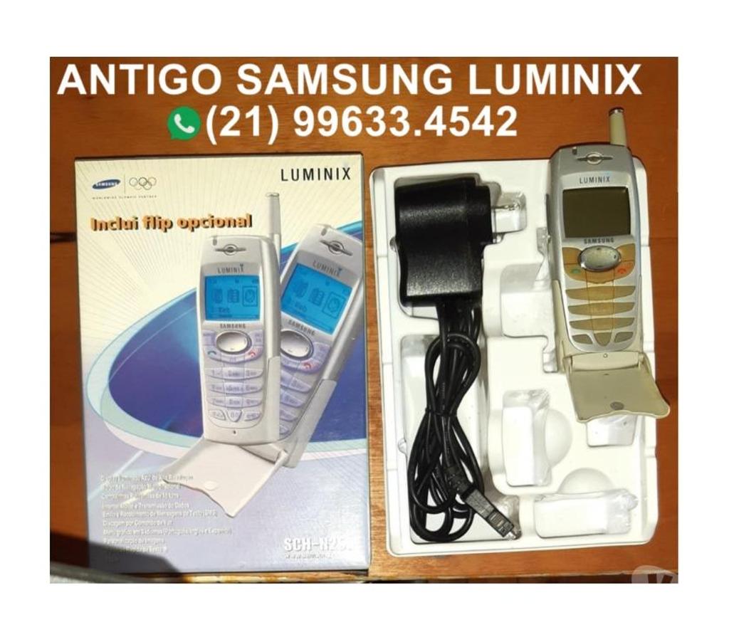 Celular Usado Niteroi RJ - Fotos para Antigo celular Samsung Luminix-Com caixa