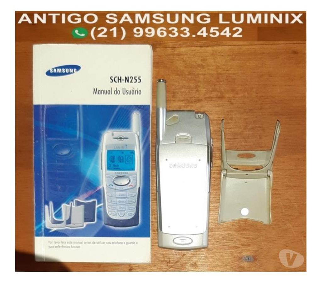 Celular Usado Niteroi RJ - Fotos para Antigo celular Samsung Luminix-Com caixa