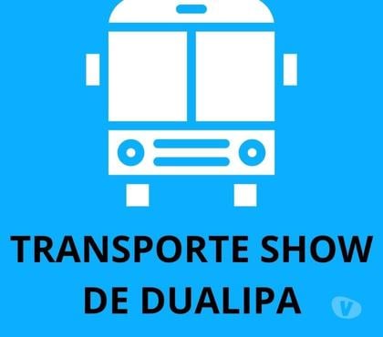 Serviços turismo - images_alt_text TRANSPORTE SHOW DE DUALIPA EM SÃO PAULO