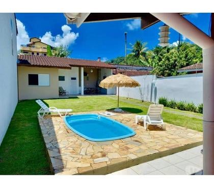 Apartamentos - Casas venda - Fotos para 3 Quartos Piscina e Churrasqueira Praia Toninhas Ubatuba SP