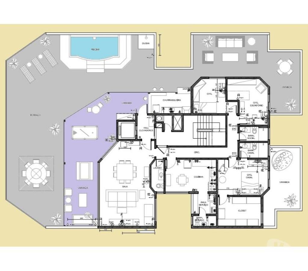 Apartamentos a venda Rio de Janeiro RJ Recreio - Fotos para Cobertura Gigante no Recreio